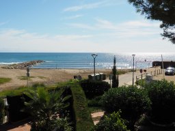 Meeresblick vom Balkon